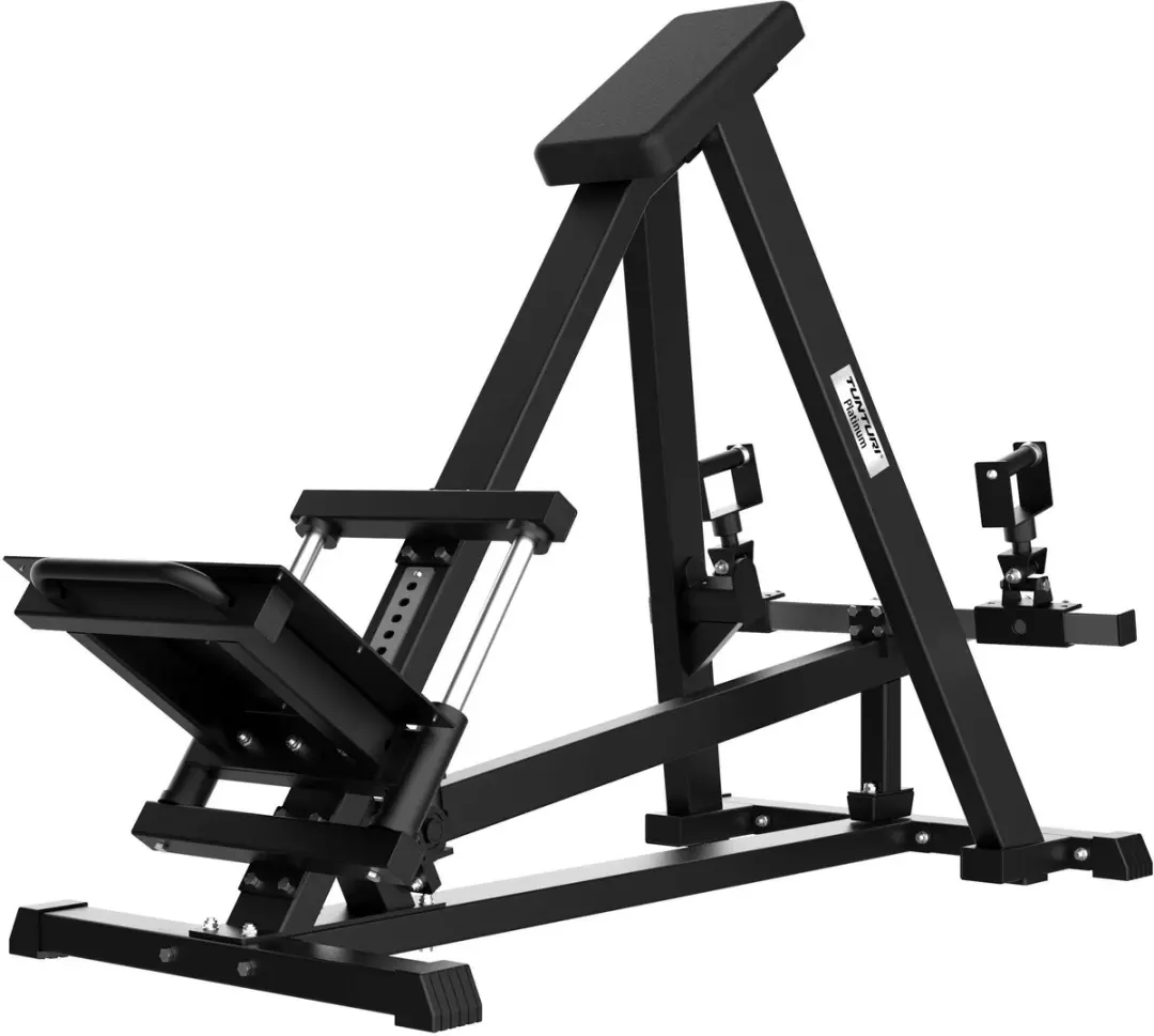 Tunturi Platinum Adjustable T-bar Row Krachtstation - 200kg - Zwart