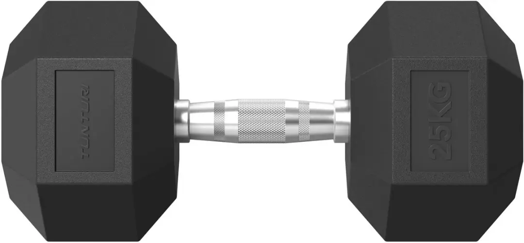 Tunturi Platinum Hexa Dumbbell 25kg - Zwart