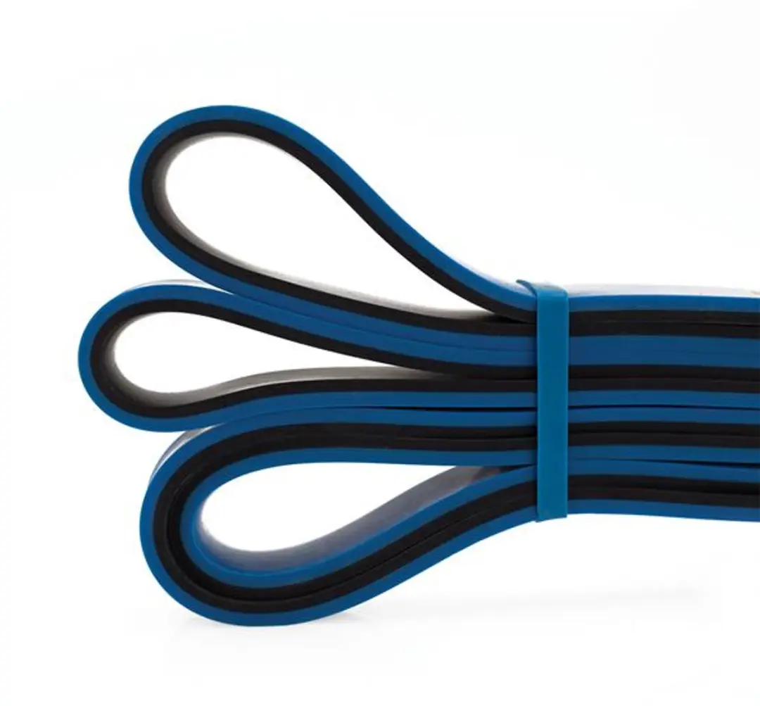 HMS GU06 Weerstandsband - Blauw/Zwart 21x5x2250mm