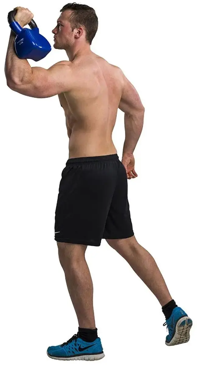 Tunturi Kettlebell 12 kg - Blauw