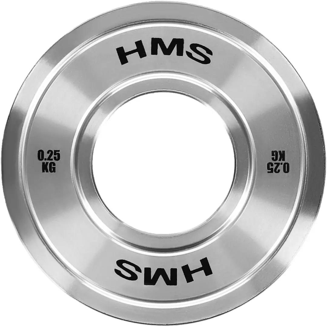 HMS TOS02 Olympische Stalen Gewichtsplaat 0.25kg