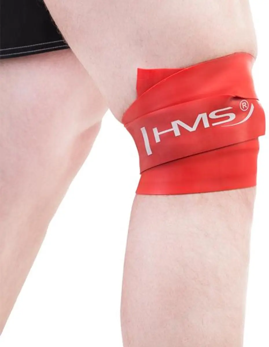 HMS FB01 Weerstandsband 1.2x50x2080mm - Rood