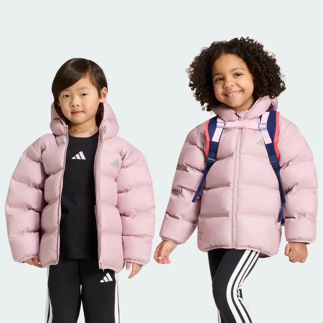 Adidas Sportswear Donsjack - Kinderen 122 - Paars