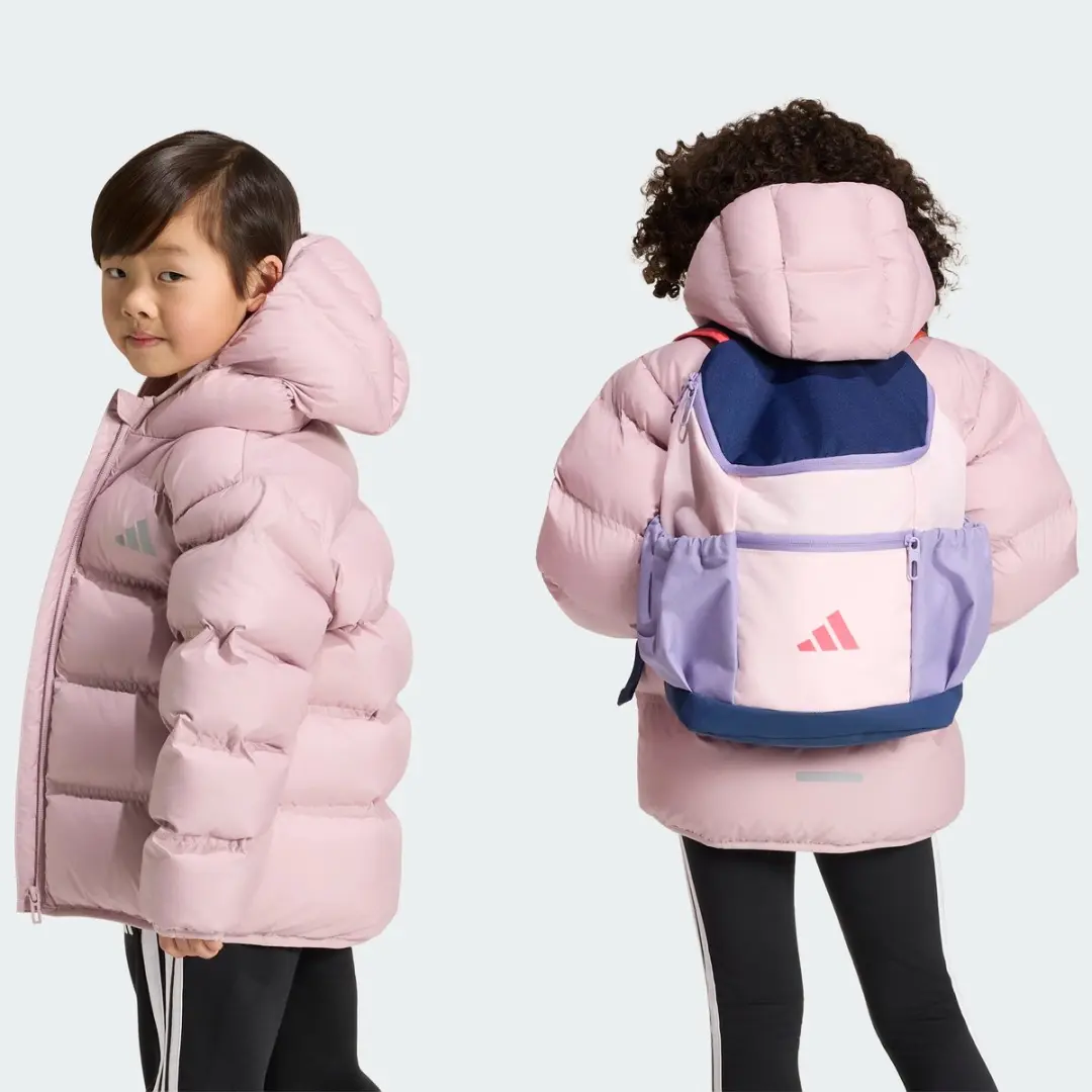Adidas Sportswear Donsjack - Kinderen 122 - Paars