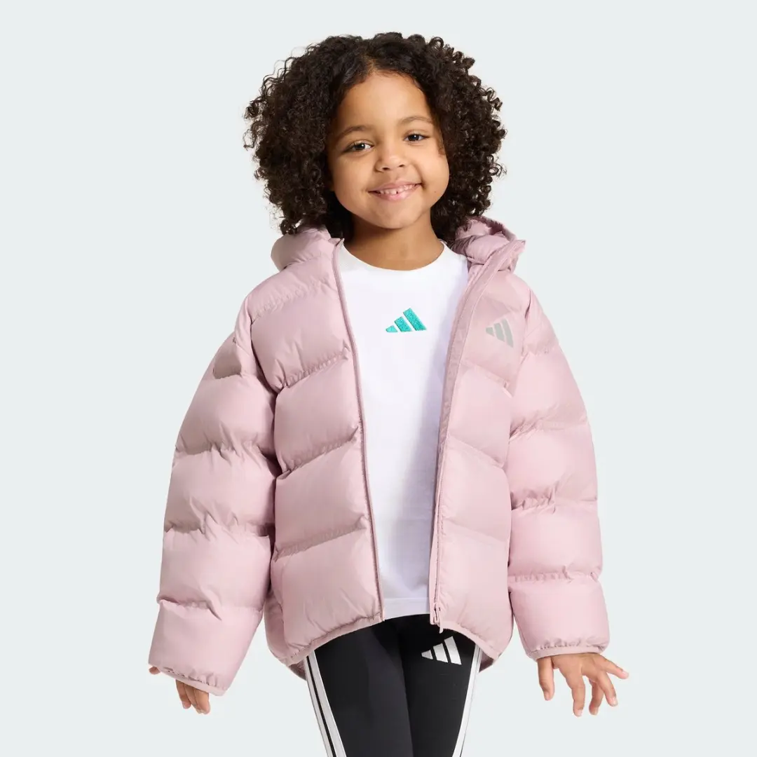 Adidas Sportswear Donsjack - Kinderen 122 - Paars