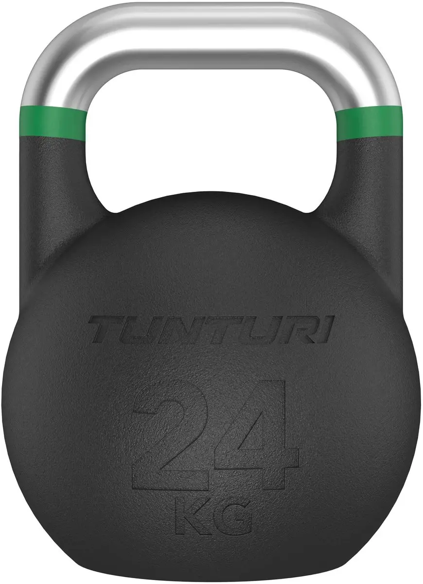 Tunturi Platinum Competition Kettlebell 24kg - Zwart