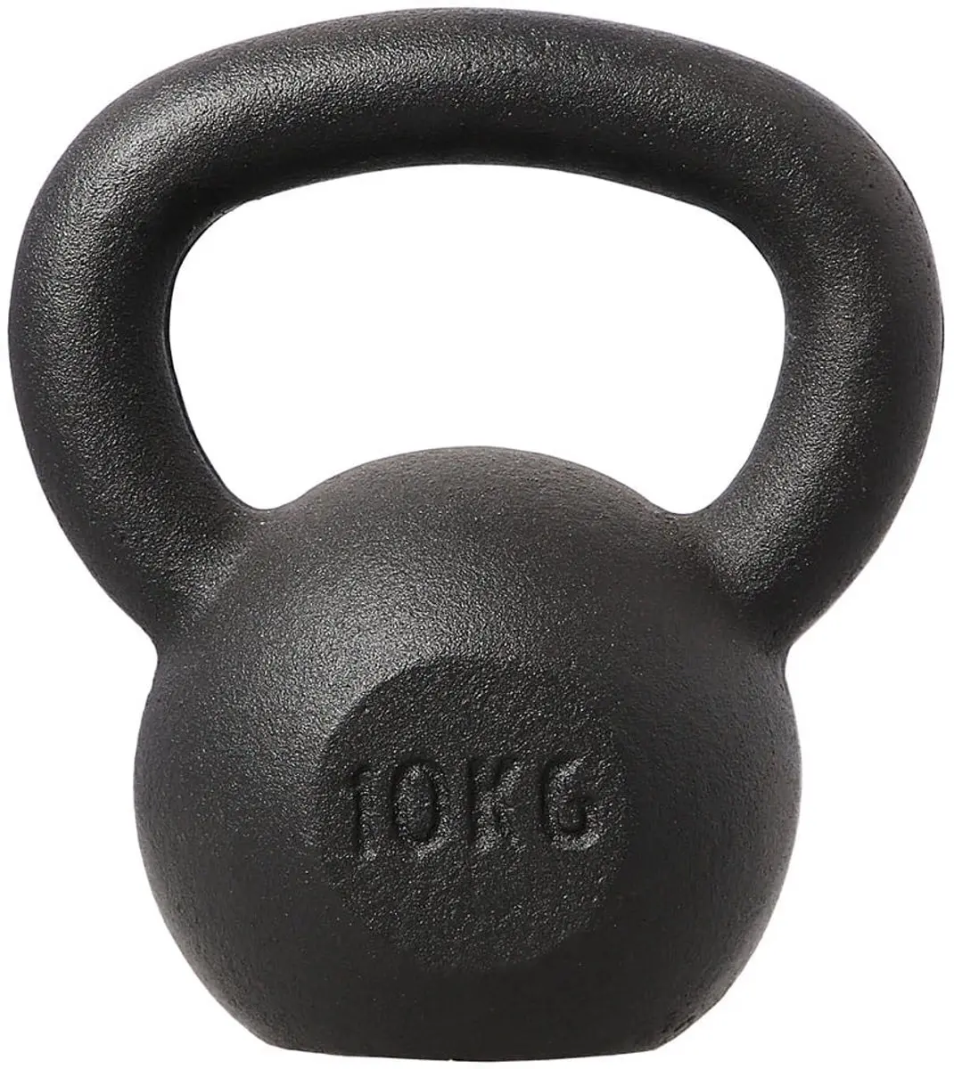 HMS KZG06 Gietijzeren Kettlebell 6 kg - Zwart