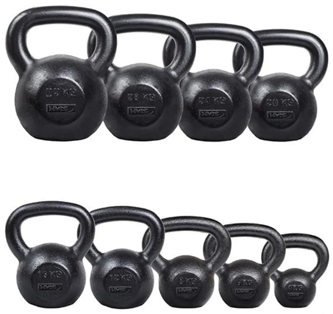 HMS KZG06 Gietijzeren Kettlebell 6 kg