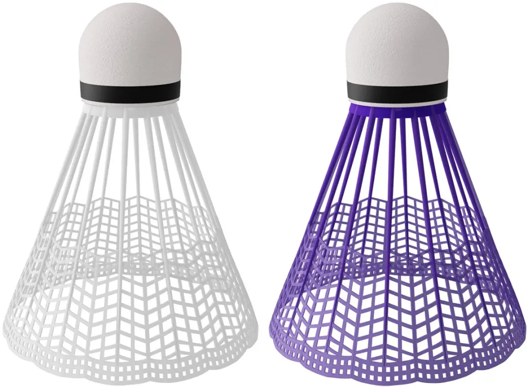Nils NBL6026 Badmintonshuttels - 6 Stuks - Multikleur