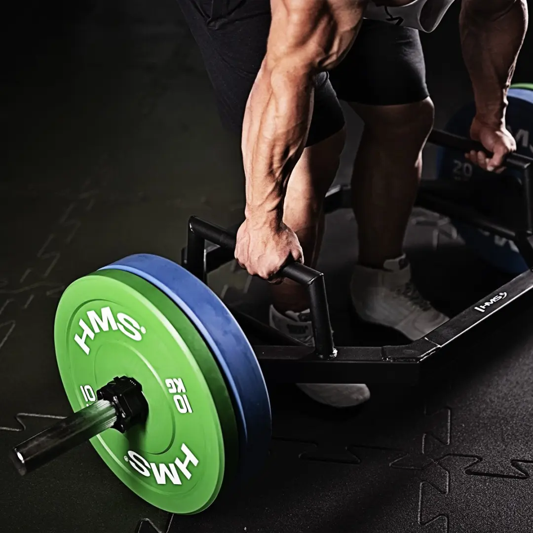 HMS CBR Olympische Bumper Schijf 15KG - Geel