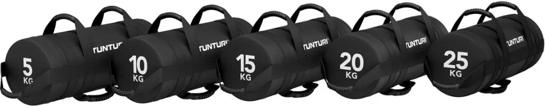 Tunturi Platinum Strength Bag 5-25kg - Zwart