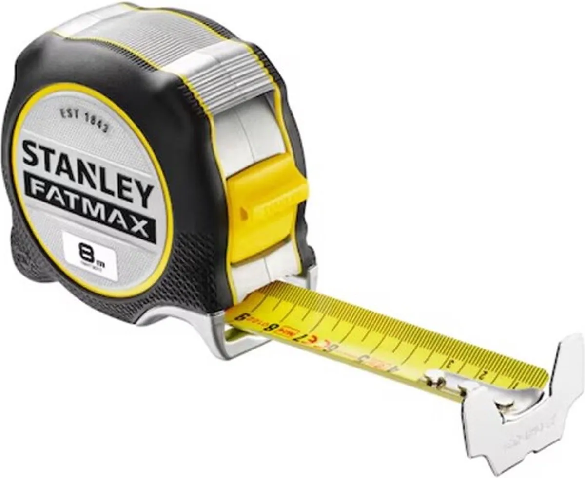 Stanley FATMAX XTREME Rolbandmaat 8m - 32mm - Geel/Zwart