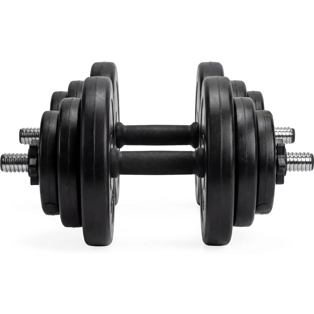 Virtufit Verstelbare Dumbbell Set 28kg - 2x14kg - Zwart