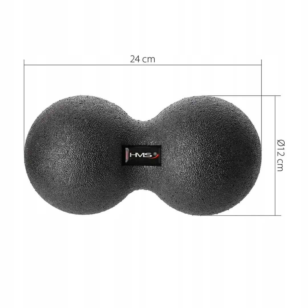 HMS Duo Ball Massagebal 12x24cm