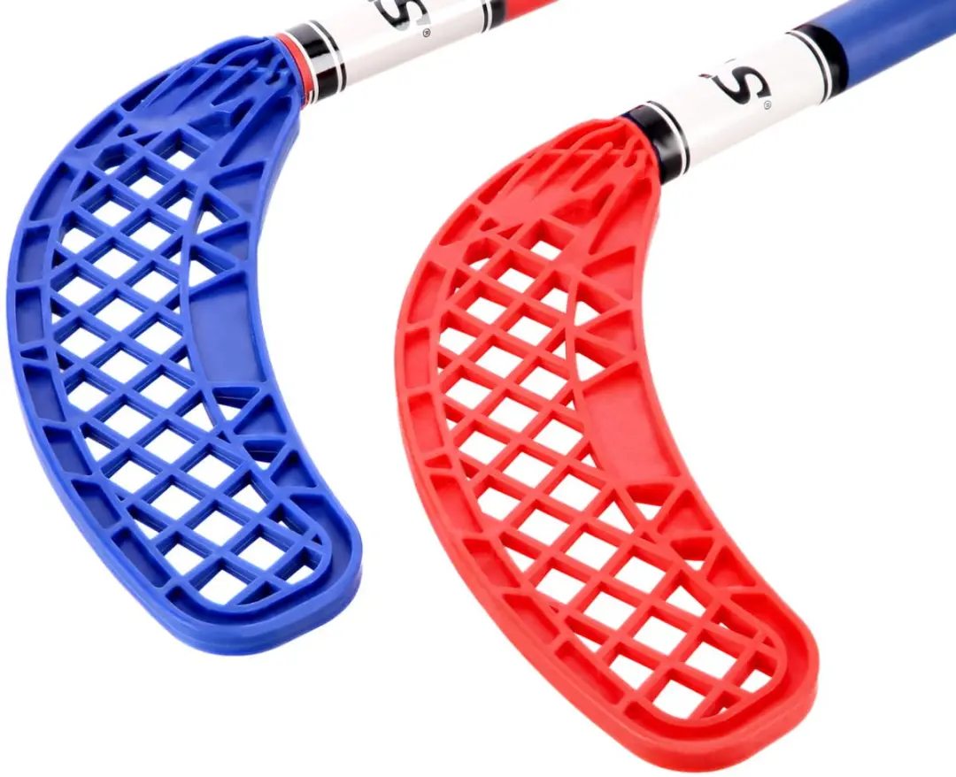 Nils KHZ825 Unihockey Set - 2 Sticks, 2 Ballen - Transportnet