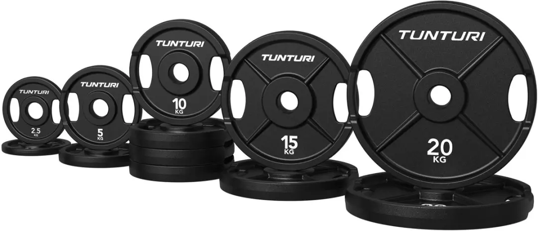 Tunturi Platinum Halterschijven 125kg