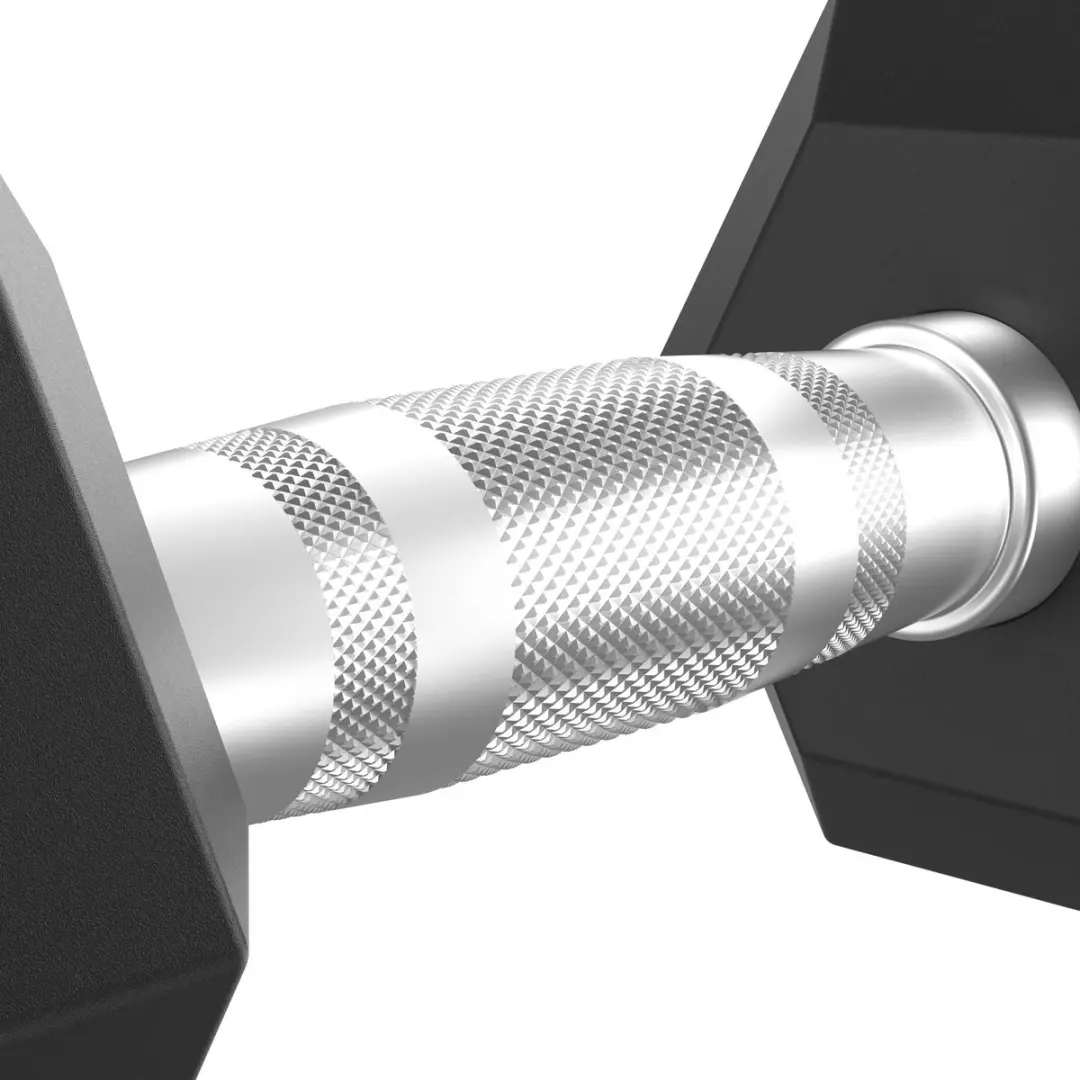 Tunturi Platinum Hexa Dumbbell 22.5kg - Zwart
