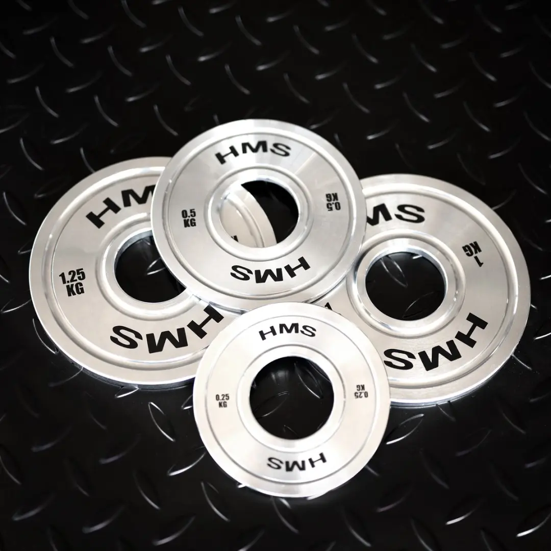HMS TOS Serie Olympische Stalen Schijven - 6 kg Set