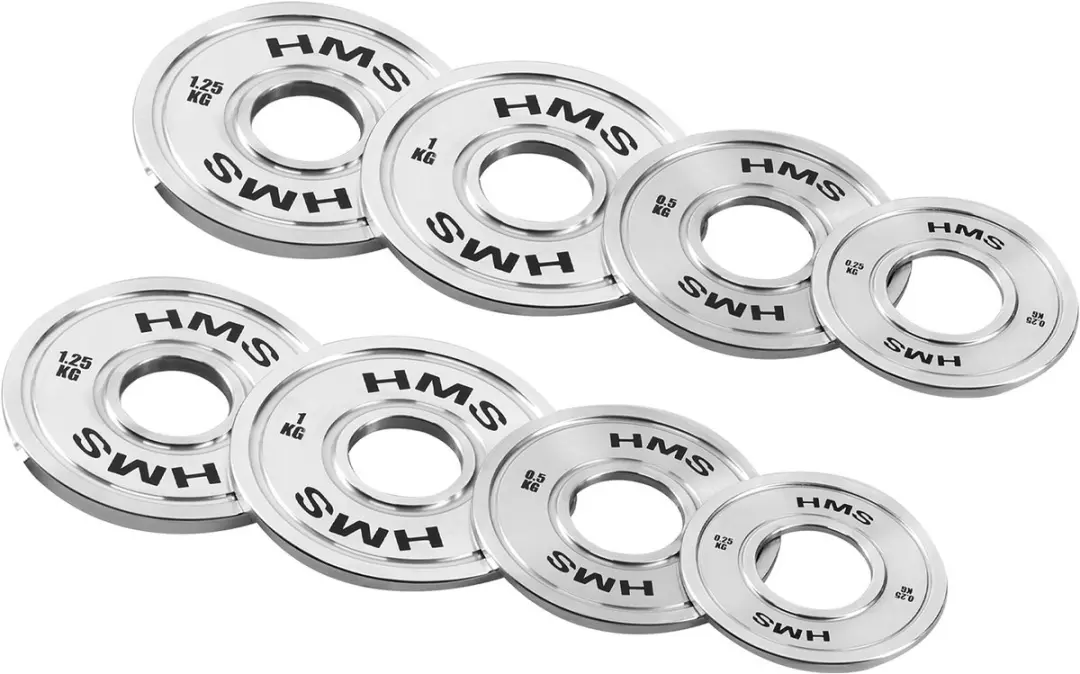 HMS TOS Serie Olympische Stalen Schijven - 6 kg Set