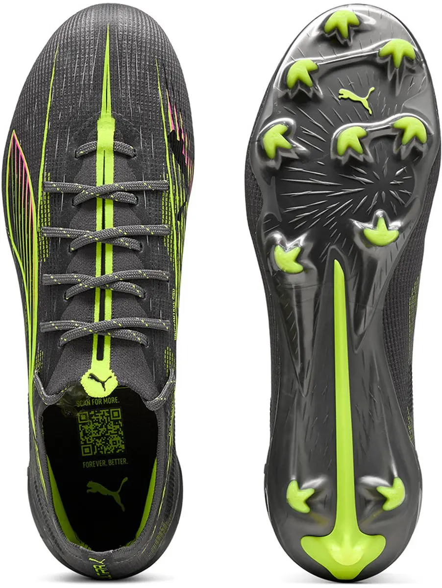 PUMA Ultra 5 Ultimate FG Voetbalschoenen - 40.5 - Matte Aged Silver