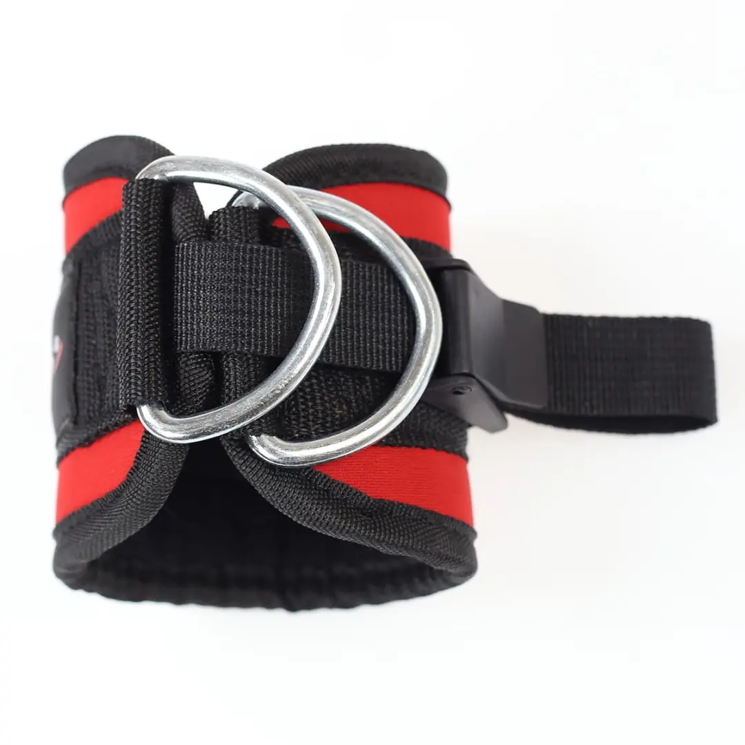 HMS OPX01 Enkelbanden - 2 Stuks - Neopreen - Zwart/Rood - afbeelding 6 van 6