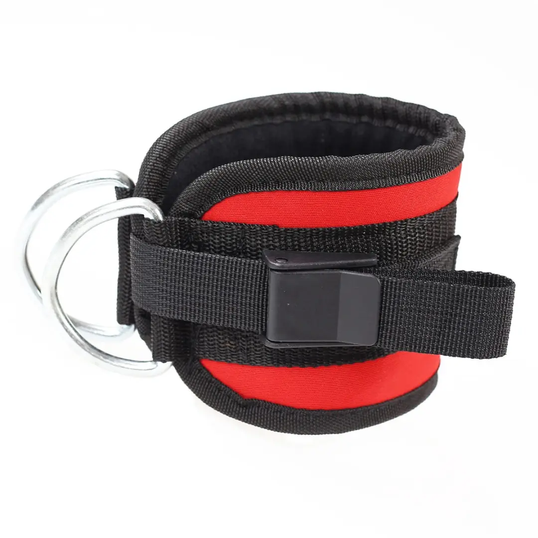 HMS OPX01 Enkelbanden - 2 Stuks - Neopreen - Zwart/Rood