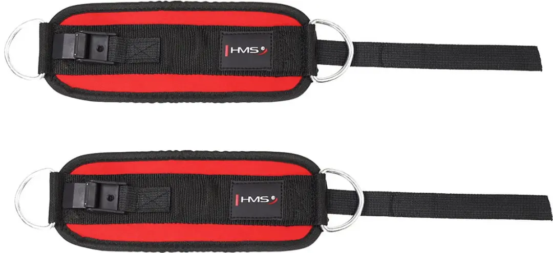 HMS OPX01 Enkelbanden - 2 Stuks - Neopreen - Zwart/Rood