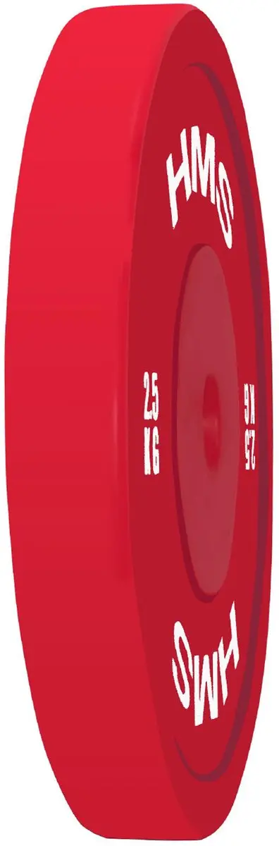 HMS TPP02 Halterschijven 2x2,5kg - Rood - PE - 45cm
