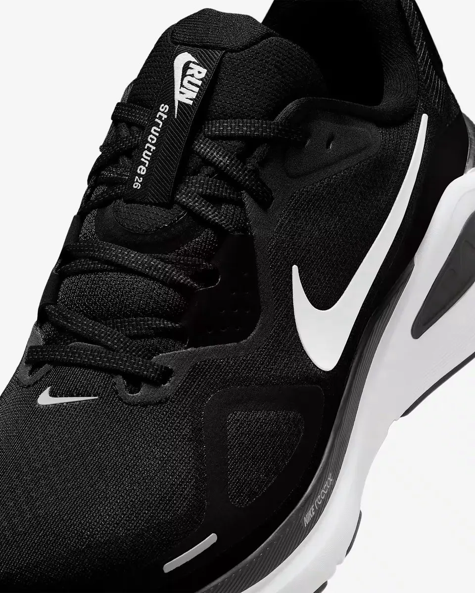 Nike Structure 26 Hardloopschoenen - Zwart