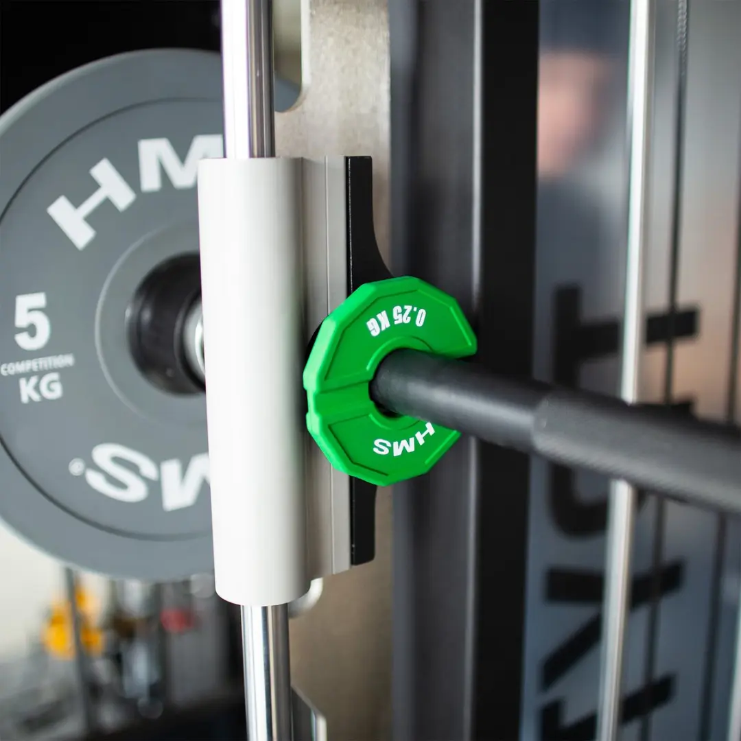 HMS TSN Serie Progressief Gewicht Talerz - 2x0,25kg Groen