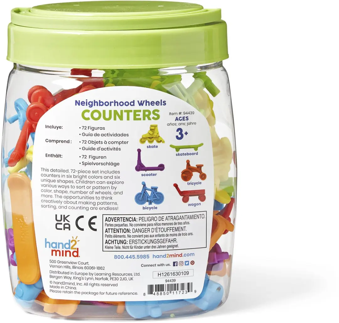 Learning Resources Geburen Voertuigen Sorteerset 94439 - Multikleur