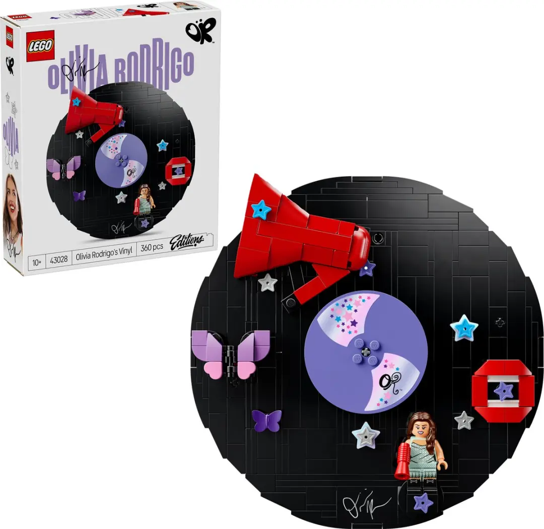 LEGO Olivia Rodrigo Vinylplaat Bouwpakket 43028 - 360 Stukken - Multicolor