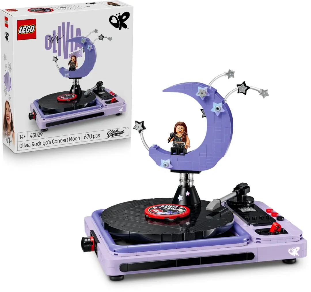LEGO Olivia Rodrigo Concertmaan Bouwpakket 43029 - 670 Stukken - Multicolor