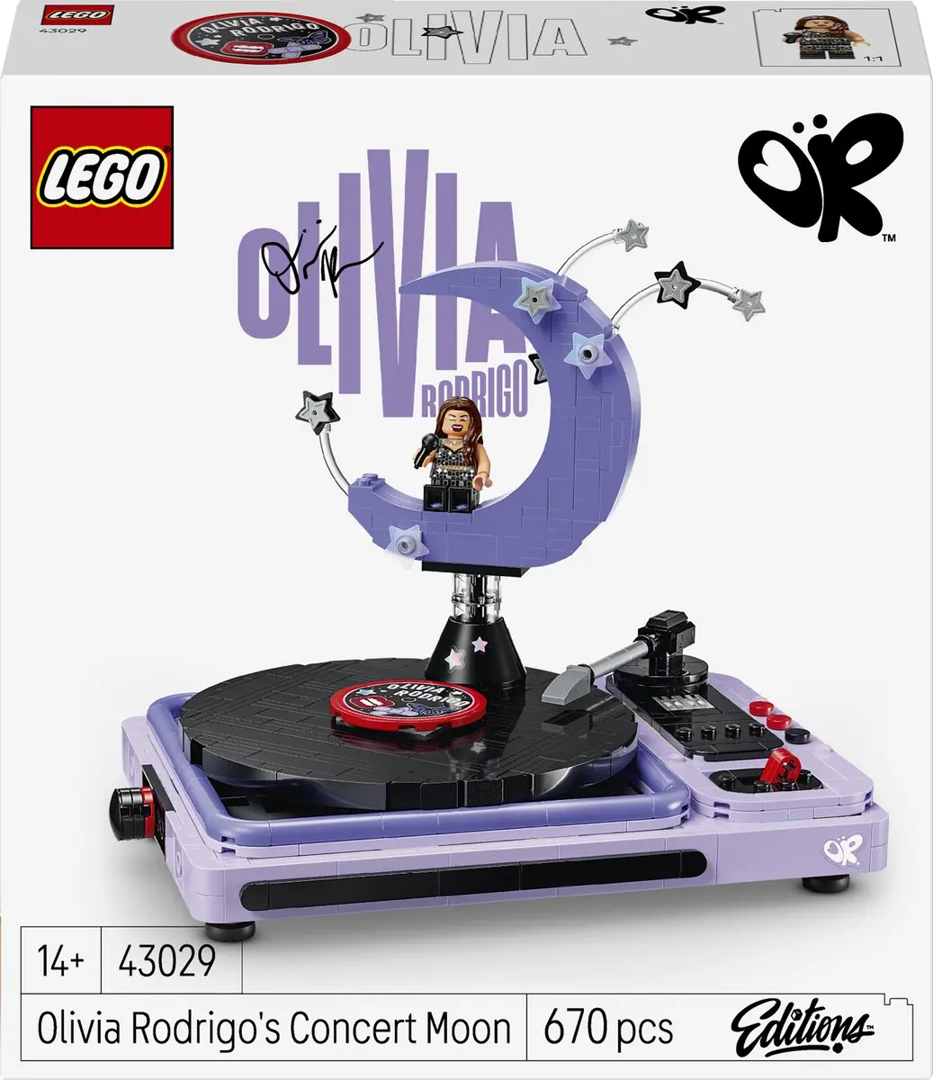 LEGO Olivia Rodrigo Concertmaan Bouwpakket 43029