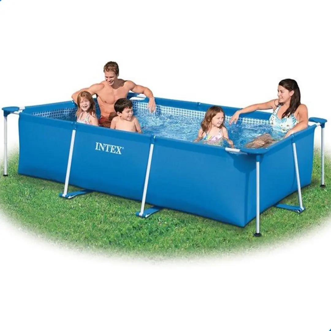 Intex AG Zwembad 300x200x75cm - Inclusief Afdekhoes & Grondzeil