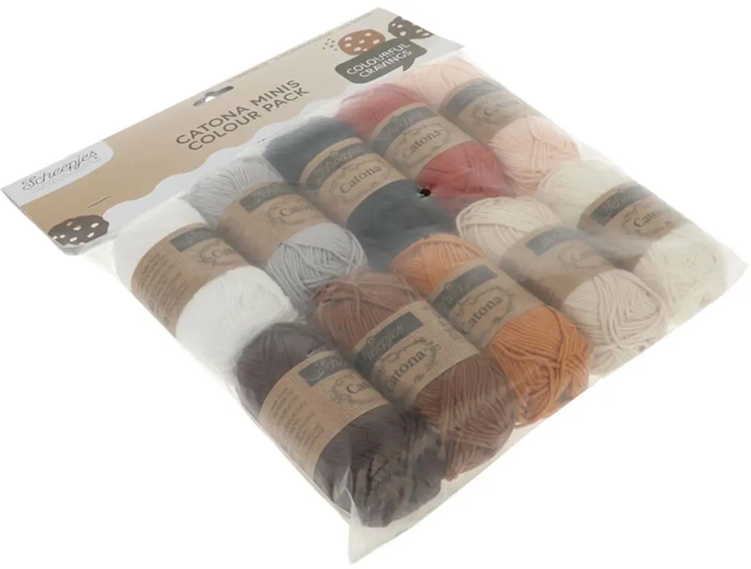 Scheepjes Catona & Chroma Haakgaren - 10 Kleuren 25g
