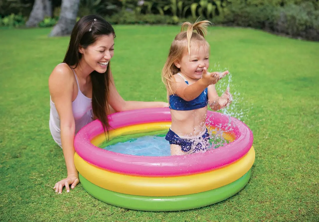 Intex Sunset Glow 3-ring Zwembad 86x25cm - 68L