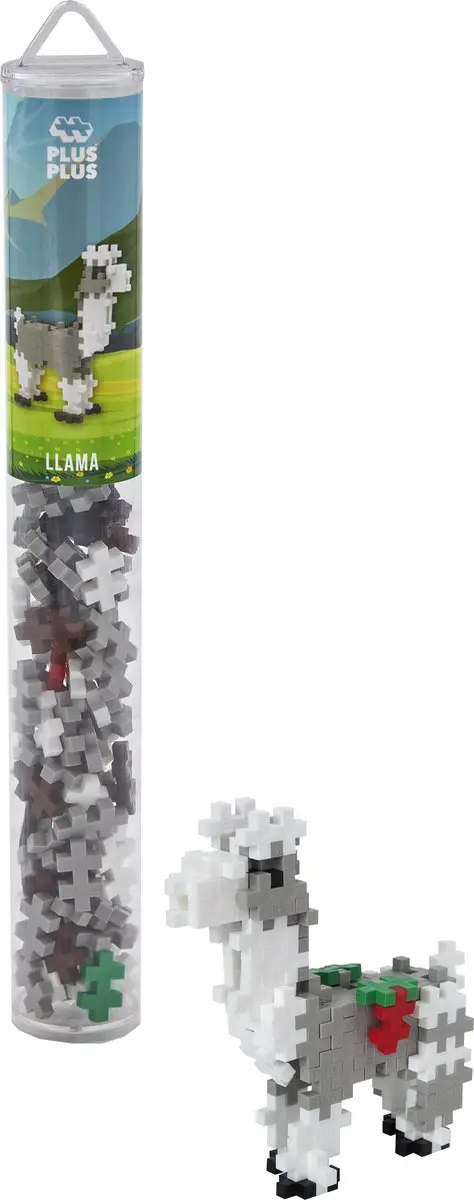 Plus-Plus Tube Lama Bouwset 100 Delig