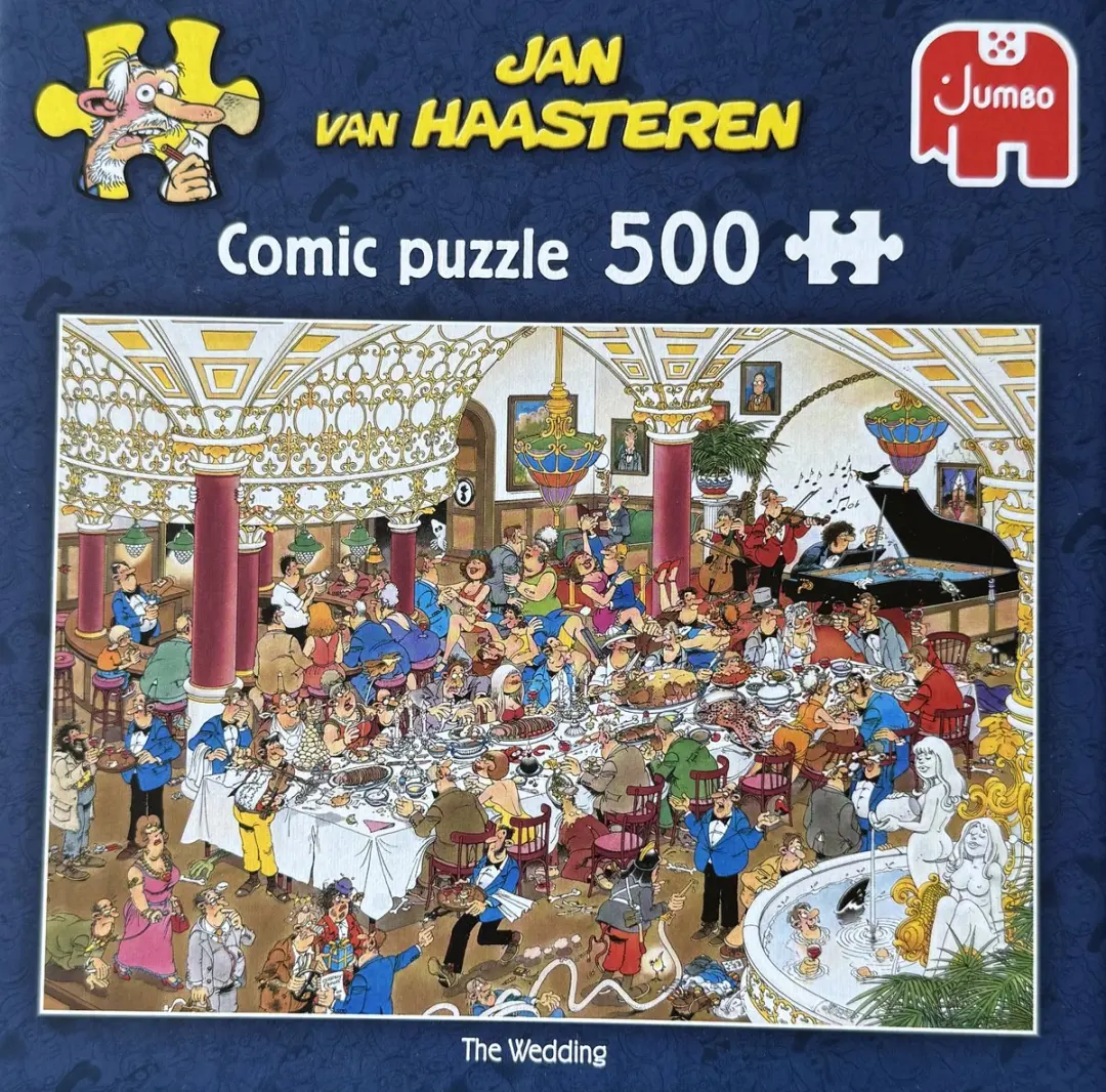 Jumbo The Wedding Jan van Haasteren Puzzel 500 Stuks