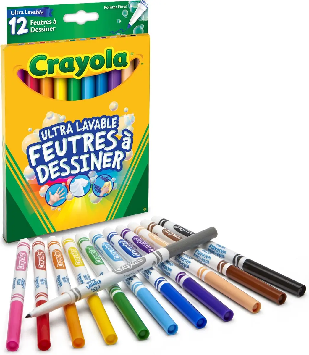 Crayola Ultra-clean Washable Markers 12 Stuks