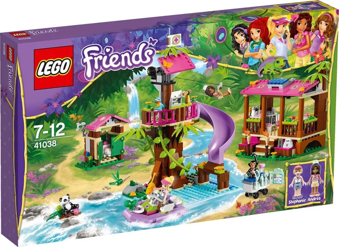 LEGO Jungle Reddingsbasis 472 Stukken
