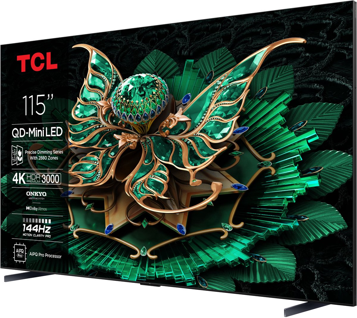 TCL 115C7K - 115 inch - 4K MiniLED - 2025