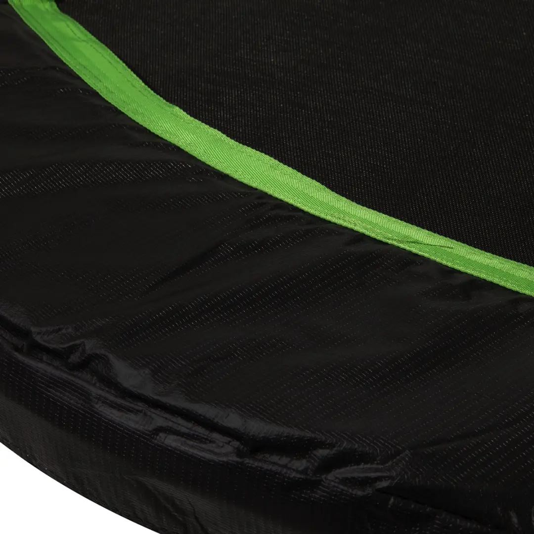 Virtufit Trampolinerand VF06014-305 - Zwart/Groen - 15mm - Ø305cm