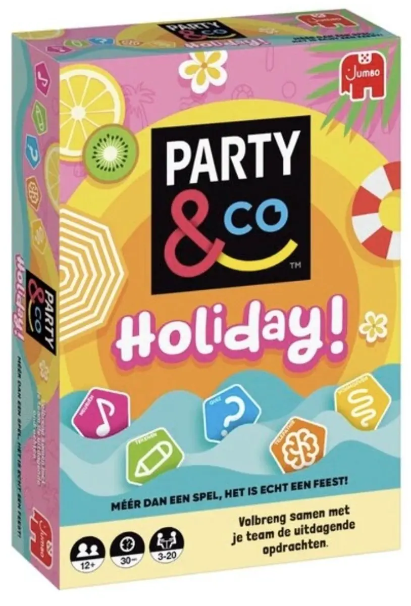 Jumbo Party & Co Holiday Gezelschapsspel