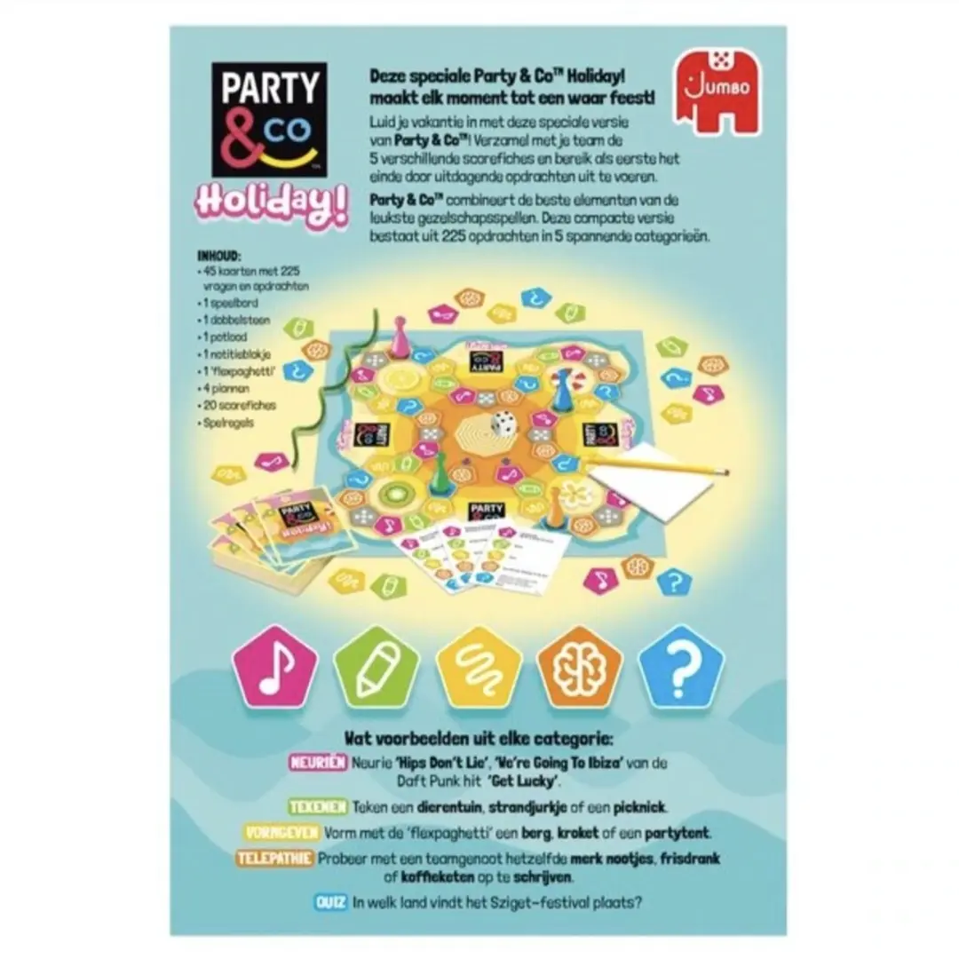 Jumbo Party & Co Holiday Gezelschapsspel