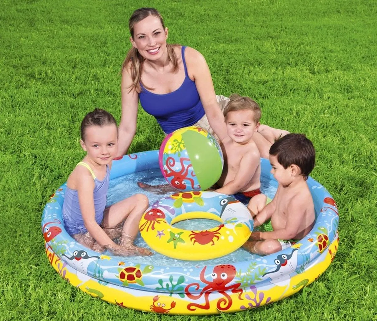 Bestway Kinderzwembad 122cm KX5894 - Multi