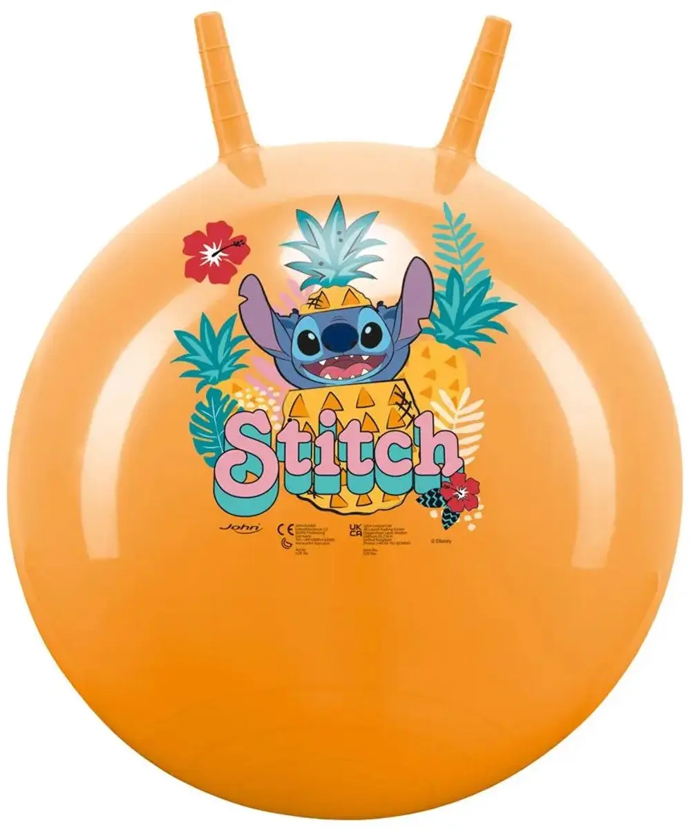 Disney Stitch Skippybal 50cm - Oranje
