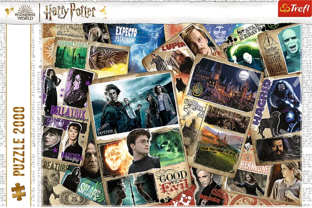 Trefl Harry Potter Personages 1000 Stuks - Multicolor