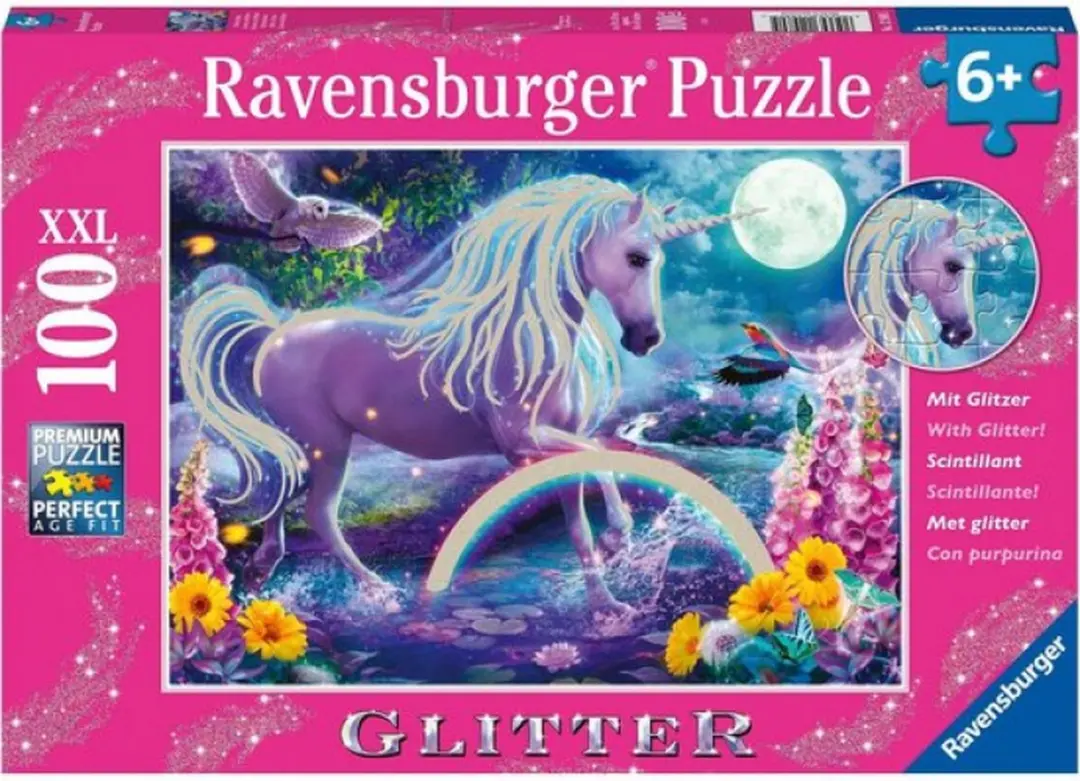 Ravensburger Glitter Legpuzzel 100 Stuks