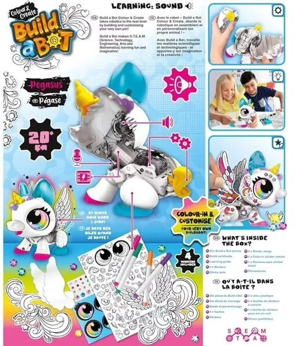 Goliath Build A Bot Colorific Robot Pegasus